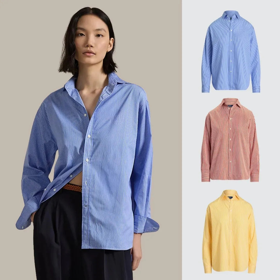 ACHETEZ 1, RECEVEZ 3 ! CHEMISE RAYÉE CLASSIQUE