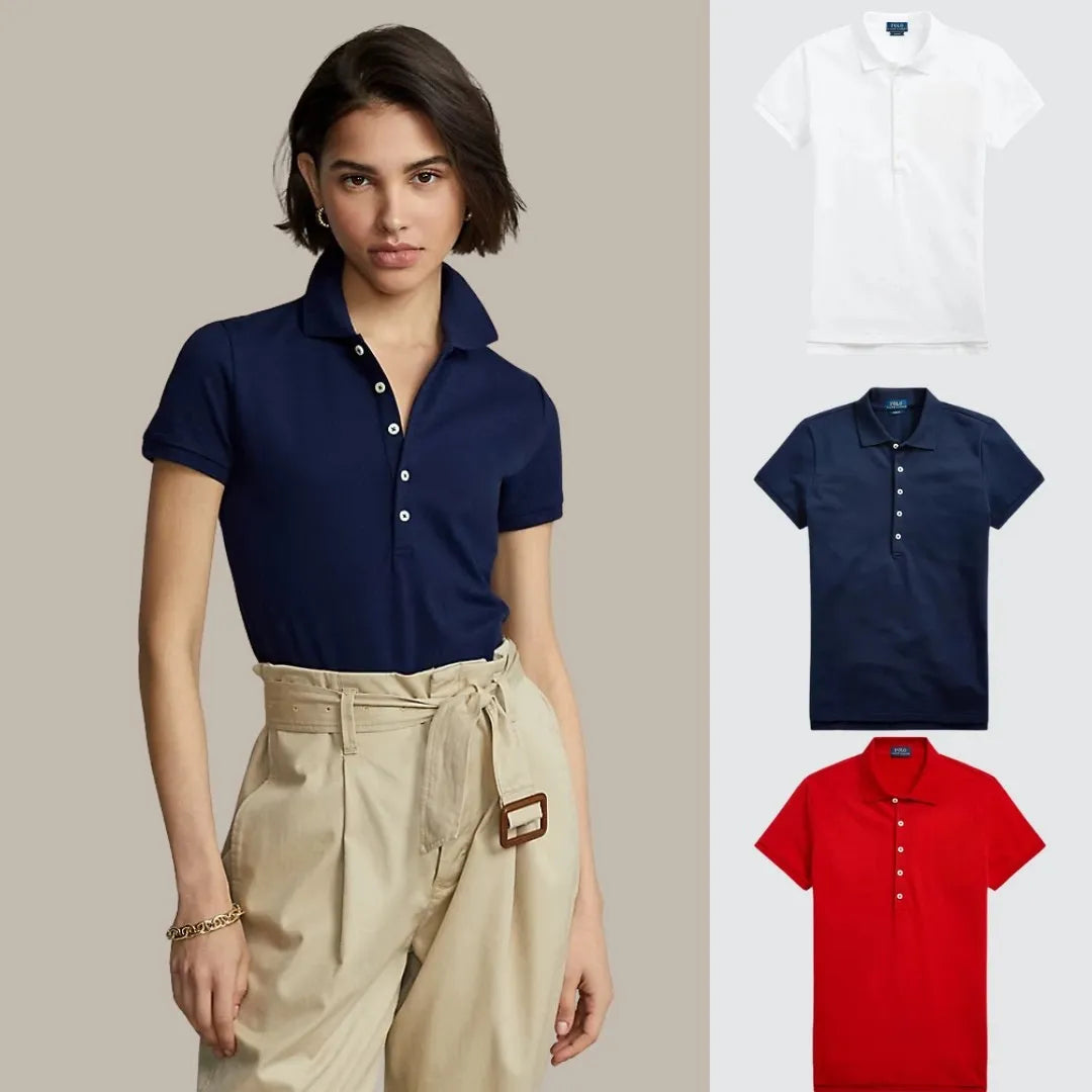ACHETEZ 1, RECEVEZ 3 ! ENSEMBLE DE POLOS EN COTON PIQUÉ