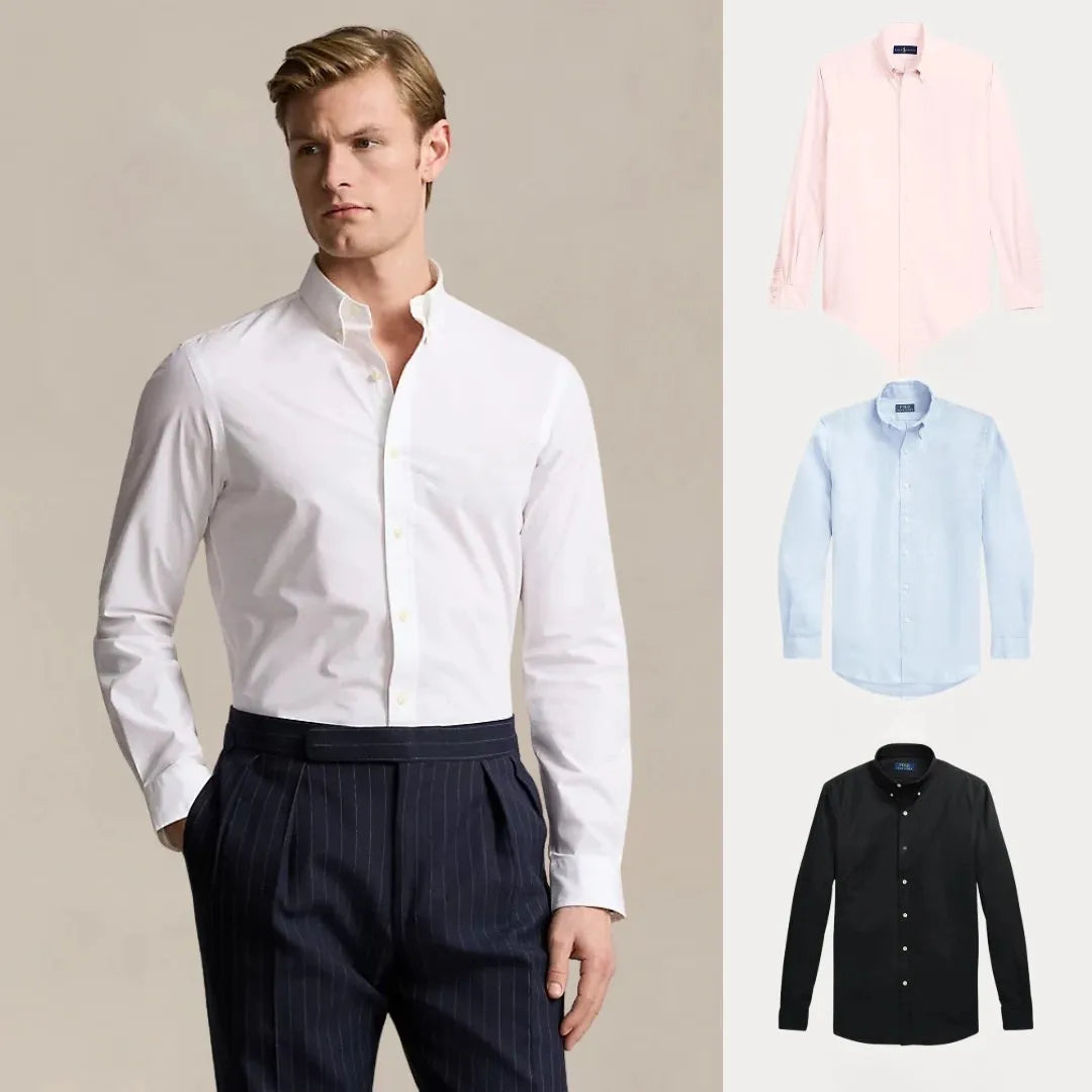ACHETEZ 1, RECEVEZ 3 – ENSEMBLE OXFORD TRIO DE CHEMISES CLASSIQUES